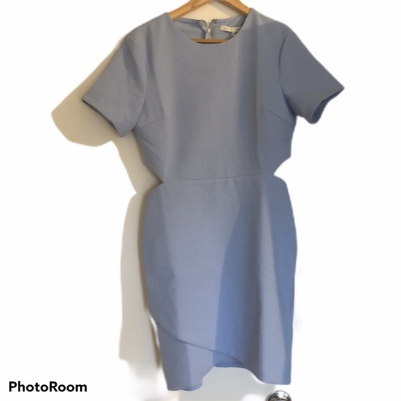 English Factory Dresses & Skirts - 🌹English Factory NWT short sleeve cutout blue